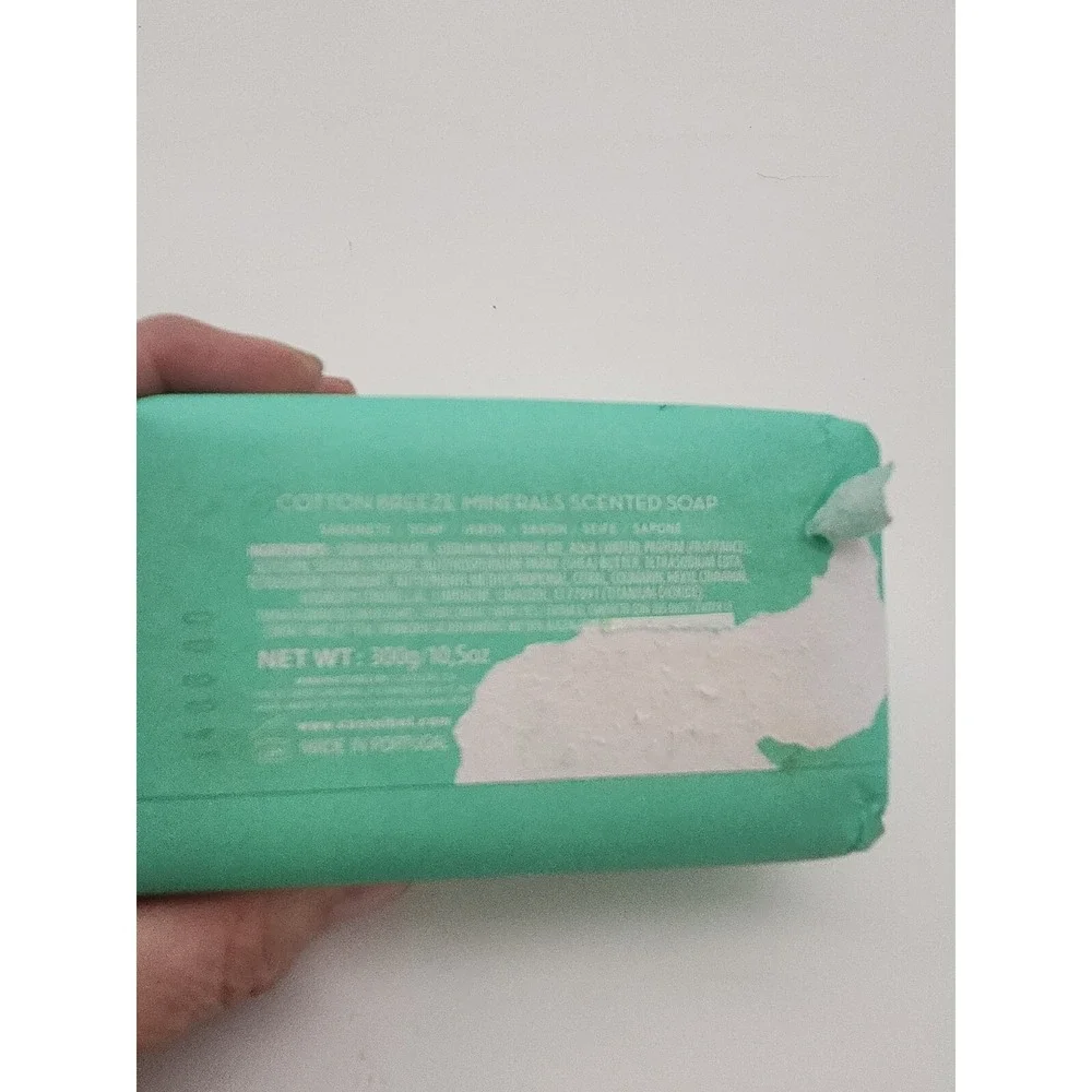 Castelbel‎ CLEANSE Cotton Breeze Luxury Scented Bar Soap w/Shea Butter 10.5 oz
